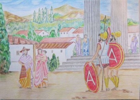 Древняя Эллада древнегреческий праздник