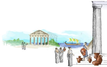 Древняя Греция архитектура храм Артемиды Эфесской