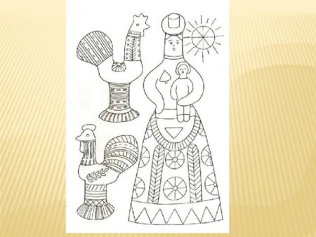 Филимоновская игрушка раскраска а4