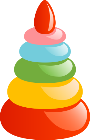 Игрушки пирамидки для малышей