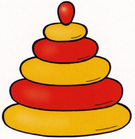 Пирамидка детская игрушка