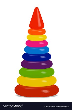 Пирамидка мультяшная