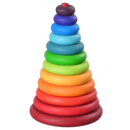 Пирамидка Woody из колец w 91306