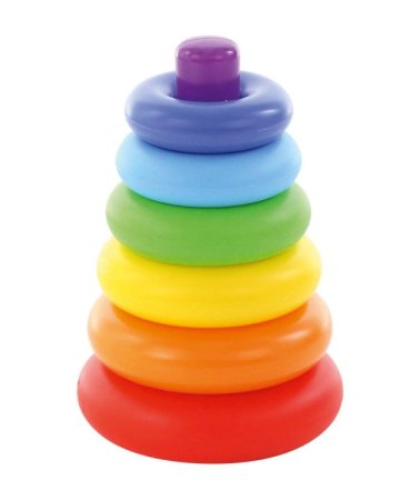 Пирамидка Полесье колечко-шар, 8 элементов