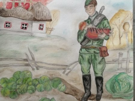 Военные будни рисунки