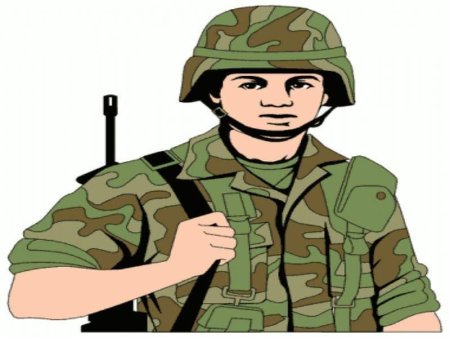 Военный с ребенком