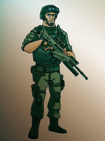 Военные рисунки