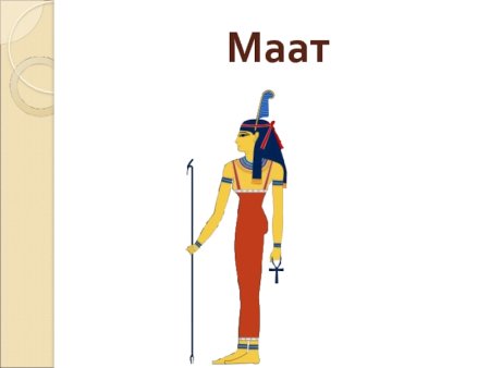 Маат список египетских богов