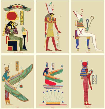 Фараон для срисовки