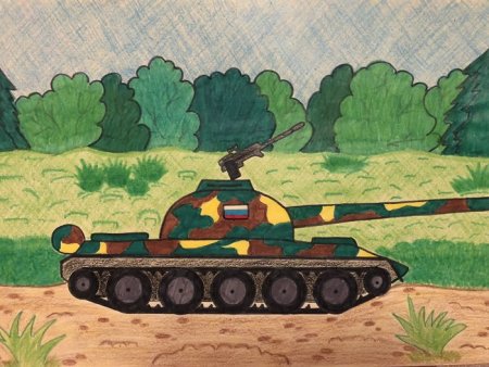 Рисование боевой техники