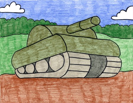 Рисунок танка