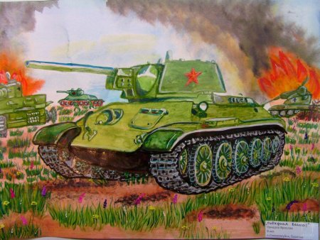 Танки рисунки