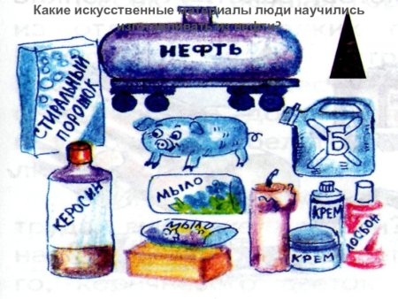 Нарисовать полезные ископаемые