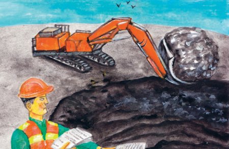 Добыча полезных ископаемых иллюстрации