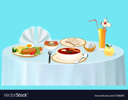 Рисование праздничный стол