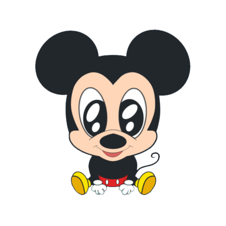 Дисней герои лицо Микки Маус
