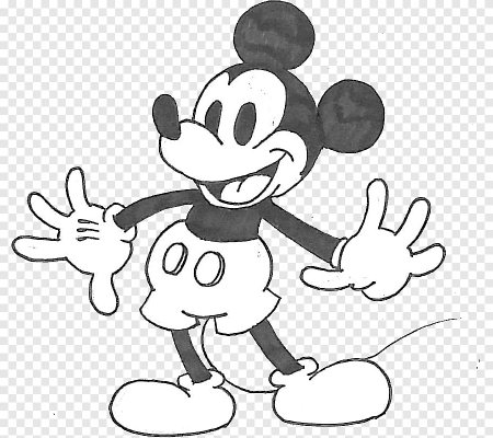 Микки Маус старый