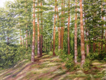 Картина Лесная тропинка Александр Герасимов