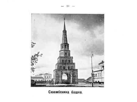 Башня Сююмбике силуэт