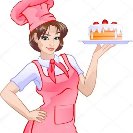 Рисование профессии кондитер