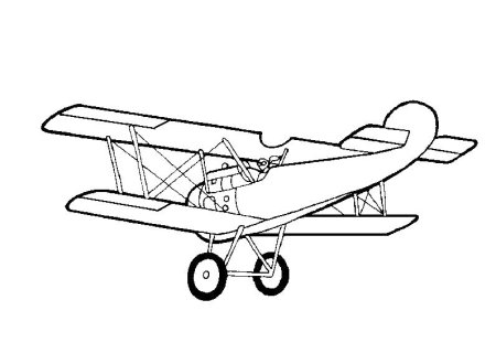 Раскраска самолет АН 2