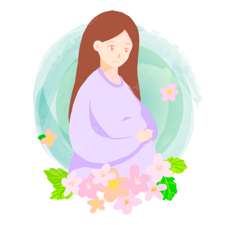 Беременная мать рисунок