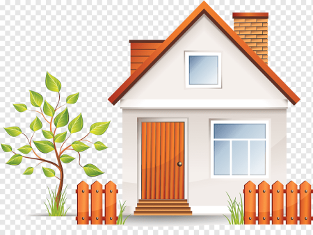 Дом с забором для детей