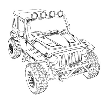 Jeep Wrangler сбоку