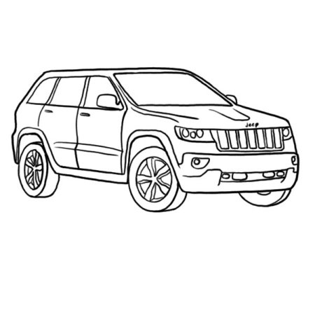 Jeep Coloring Pages Jeep Wrangler