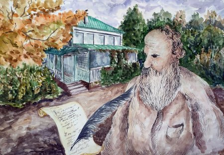 Имение Ясная Поляна Толстого портрет