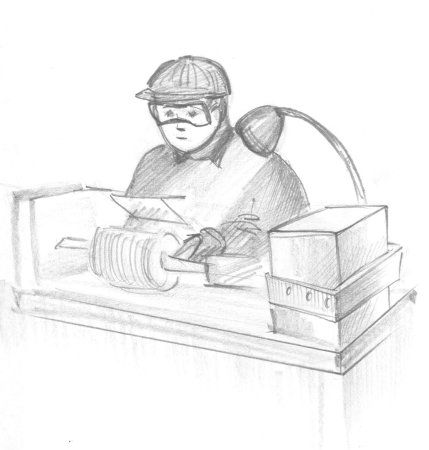 Рисунок ко Дню металлурга детские