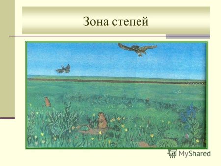 Рисунок на тему степь