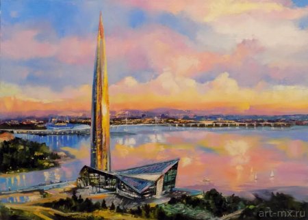 Картина Лахта центр
