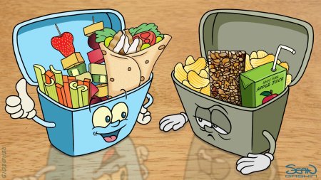 Рисунок на тему правильное питание