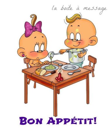 Рисование полезный завтрак