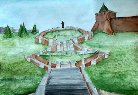 Чкаловская лестница 800 лет