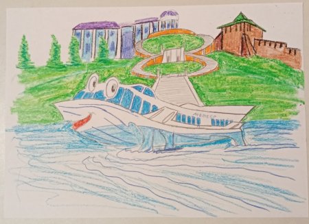 Раскраска Нижний Новгород для детей