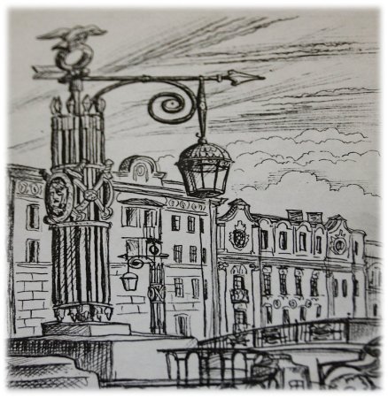 Город Санкт Петербург эскизы