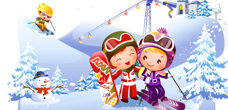 Зимний спорт для детей