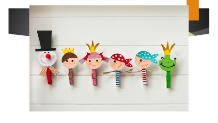 Игрушки на прищепках