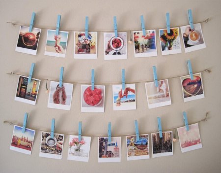 Декоративные прищепки в интерьере