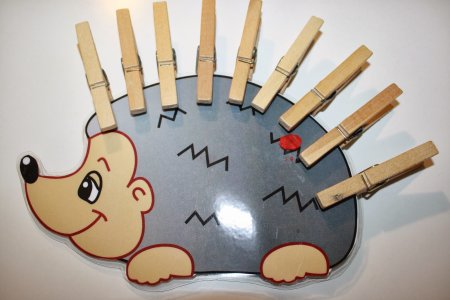 Ежик для прищепок