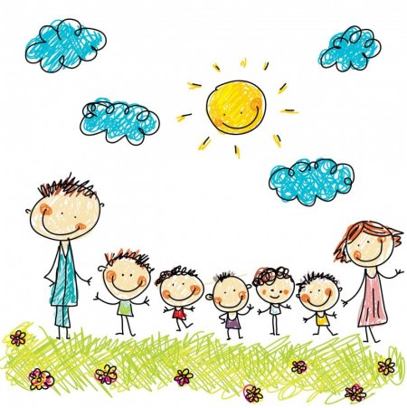 Семья рисунок