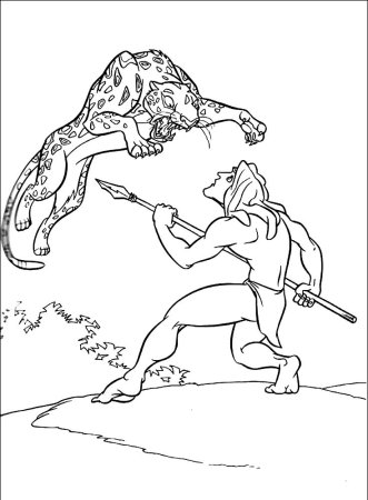Подвиг Геракла немейский Лев раскраска