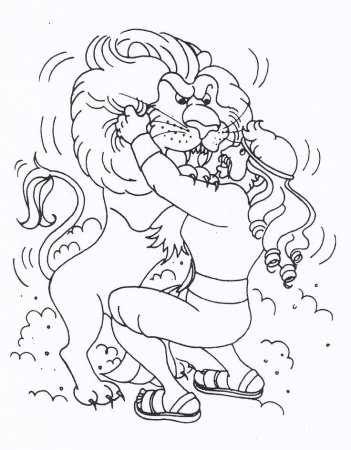 Подвиг Геракла немейский Лев раскраска