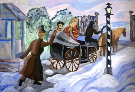 Станционный смотритель иллюстрации