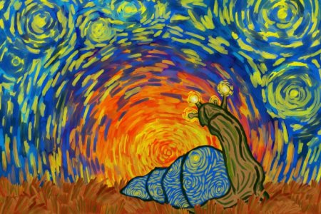 Техника Ван Гога картины