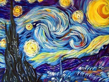 Абстракционизм Ван Гог