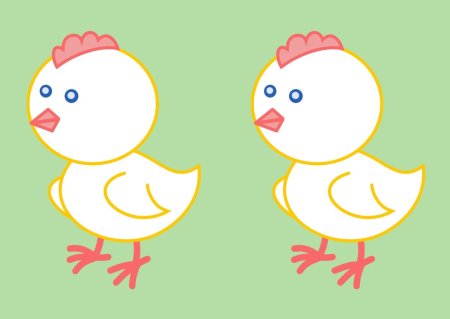 Цыпленок рисунок