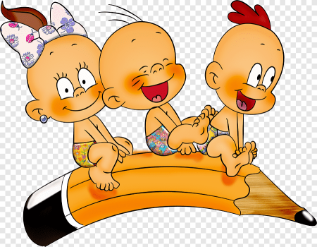 Веселые дети мультяшные